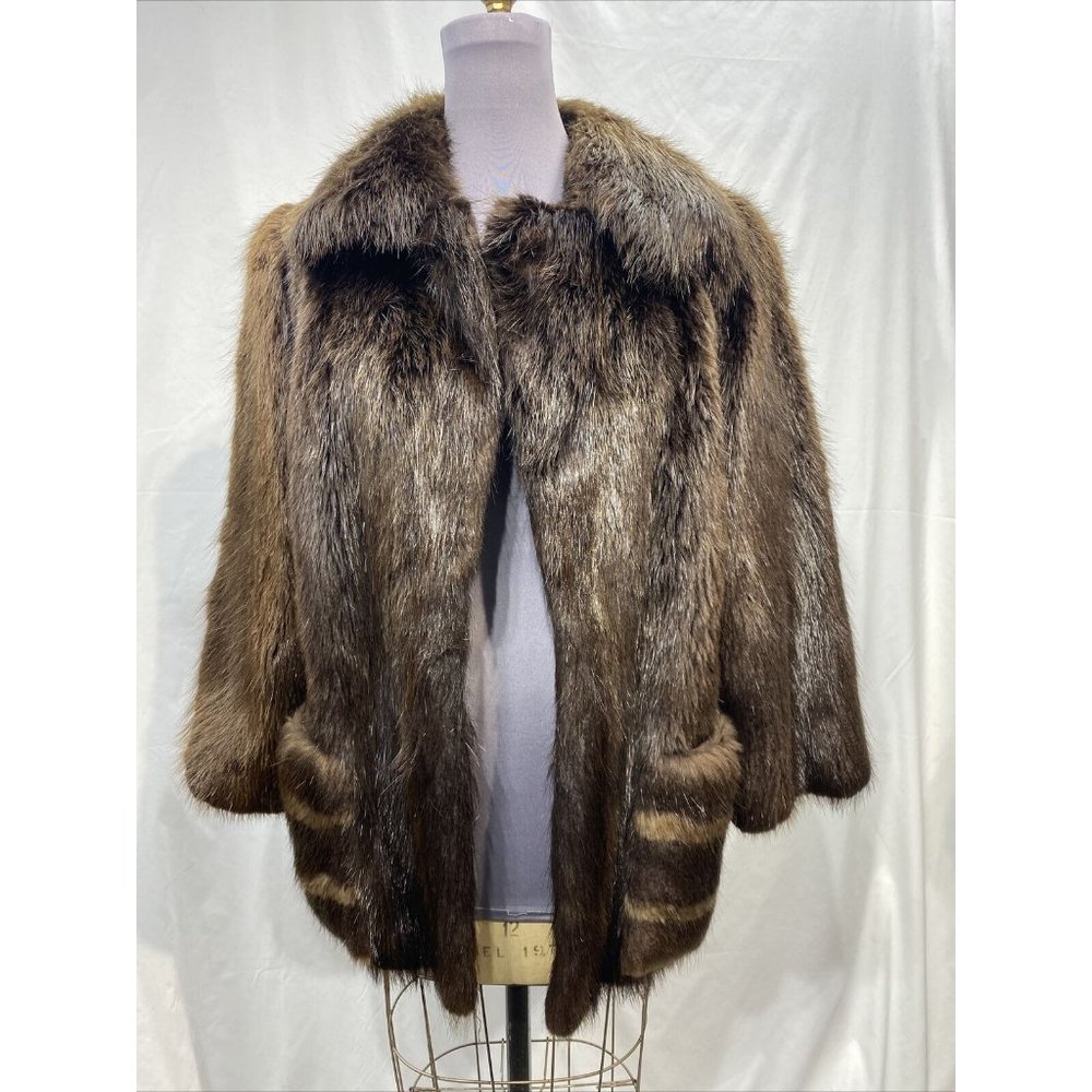 coral beaver jacket (2502)